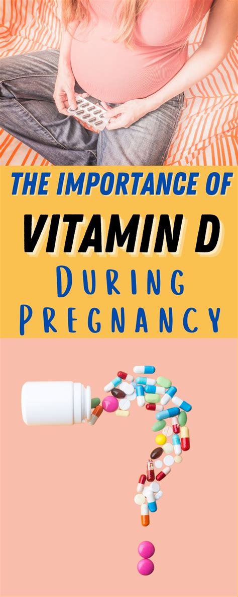 The Health Benefits Of Vitamin D During Pregnancy