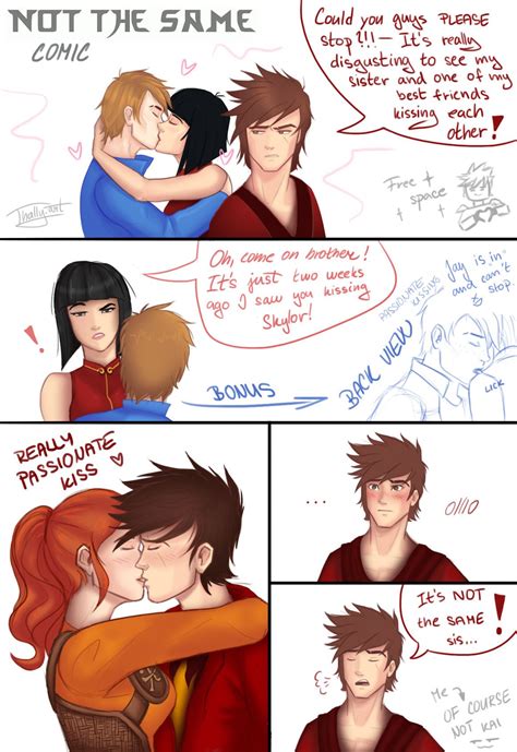 Nooo Its Totally Not The Same Kai Xd ♥ This Is Fan Comic What I Wanted To Draw Long Time Ago
