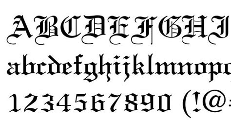 Old English Font Download Free Legionfonts