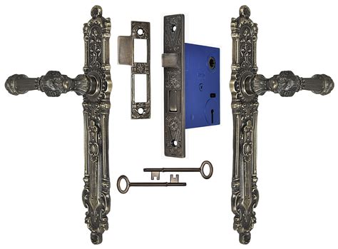 Vintage Hardware And Lighting French Victorian Narrow Door Set With 2 1