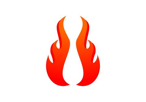 Flame Fire Logo Graphic By Deemka Studio · Creative Fabrica