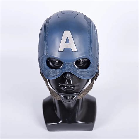 Cos Movie Superhero Civil War Captain America Helmet Cosplay Steven