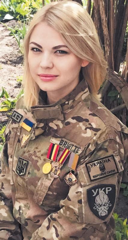 Alla Martyniuk Ex Singer Of Russian Band Left The Scene For Ato Army Women Military Girl
