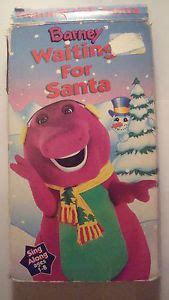 Elsa, moana, anna, jasmine and cinderella can't wait for christmas day. Barney Waiting for Santa VHS Video Christmas Sing Along ...