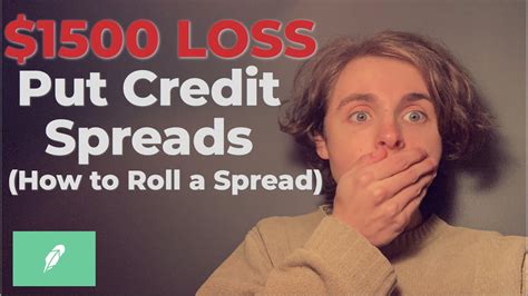 1500 Loss Trading Credit Spreads How To Roll Spreads To Make Your