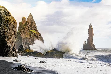 Black Beach Iceland Photograph By Dale Forbes Fine Art America