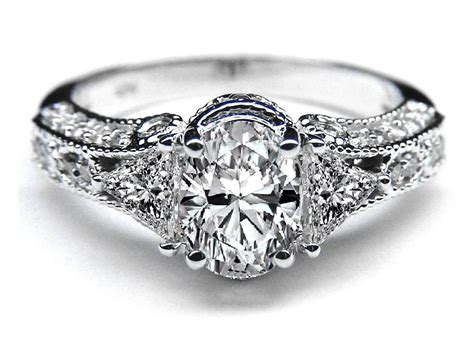 Vintage White Gold Cz Wedding Ring Set A Personalized Wedding Ideas We Love