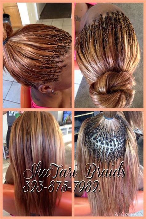 You can choose between synthetic extensions and those that made of human hair. $350 human hair micro braids with hair included (short ...