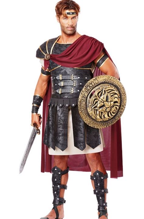 spezielle anlässe spartan warrior costume mens greek roman soldier fancy dress adult gladiator