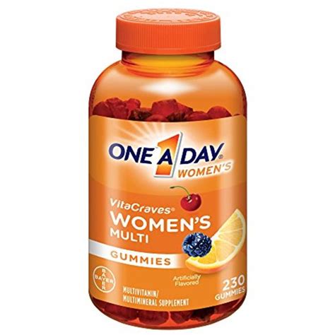 One A Day Womens Vitacraves Multivitamin Gummies 230 Ct Pack Of 2