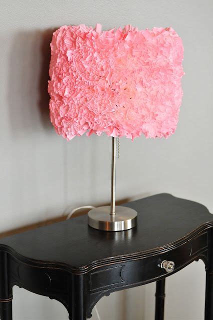 Coffee Filter Lamp Shade And Spray Paint ♥♥♥ Painting Lamp Shades