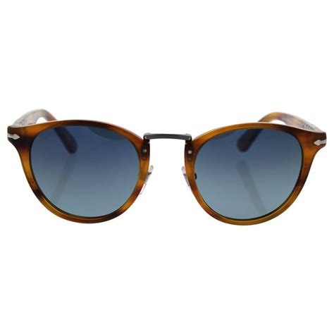 Persol Po3108s 960 S3 Typewriter Edition Brown Blue Polarized By Persol For Men 49 22 145 Mm