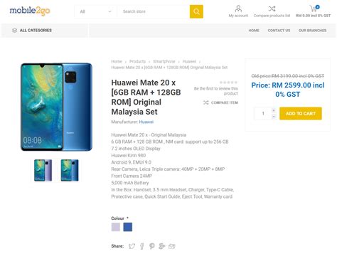 0 items found in huawei mate 20. Huawei Mate 20 X now going for RM2,599 | SoyaCincau.com