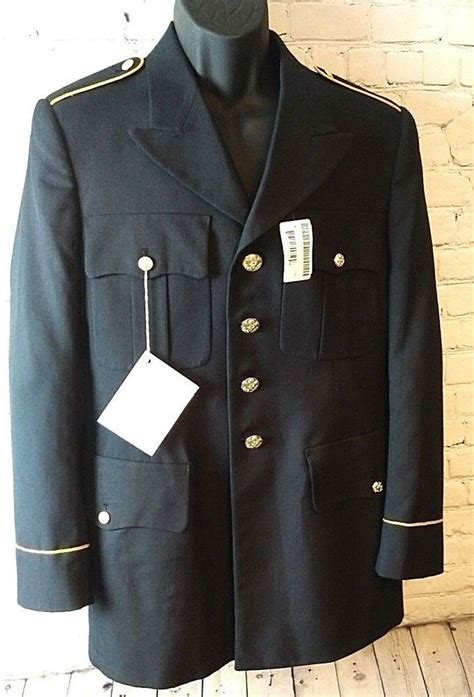 Mens Us Army Dress Uniform Jacket Wool Blue 450 Size 38rc For Sale
