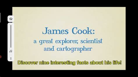 James Cook Youtube