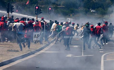 South African Police Use Tear Gas On ‘whites Only Prom Protesters Express And Star
