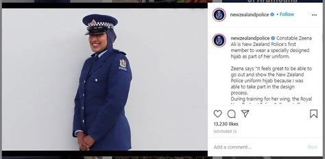 kebaya modern new arrival (new varian 4 warna) cp keluarga ori brokat pager bunga kebaya modern hijab remaja styl. Selandia Baru Punya Seragam Polisi Berhijab, Wanita Ini Jadi Inspirasinya - IJN News