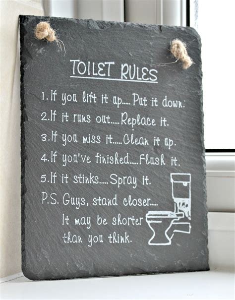 The Toilet Rules A Must Have For Any Bathroom Dominated By Babes Leannes Blog UK Parenting