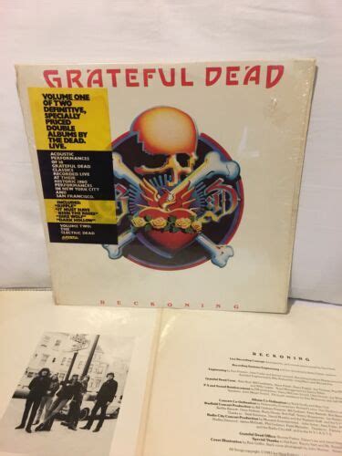 Grateful Dead Reckoning 2 Lp 1981 1st Hauppauge Press