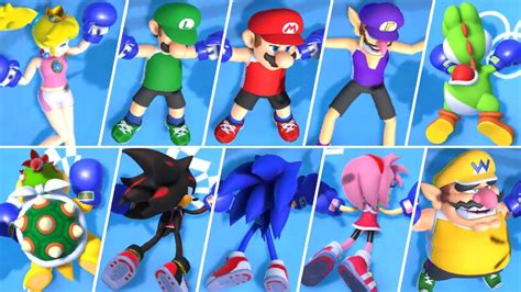 Mario Sonic At The Olympic Games Tokyo 2020 All Character KO