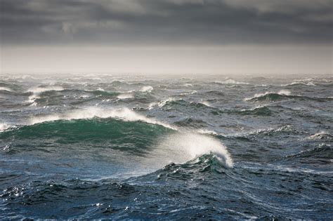Wallpaper Bering Sea Waves Storm Hd Widescreen High Definition