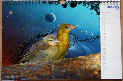 Works great as a desktop calendar that includes cw. NEW! 2021 Calendar 'Blessed Beasts' by Zeena - ZEENA Art