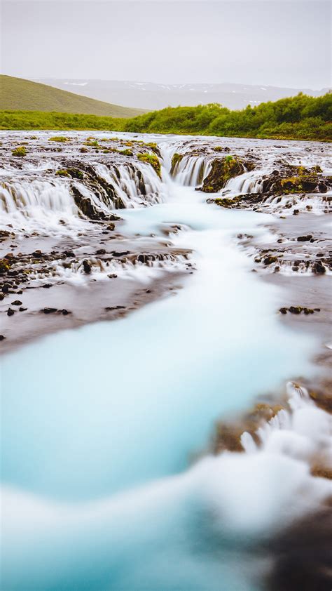 Bruarfoss Waterfall In Iceland 4k 5k Wallpapers Hd Wallpapers Id 27195