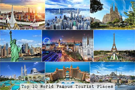 The Top Three Tourist Destinations In The World Are Tourism Company