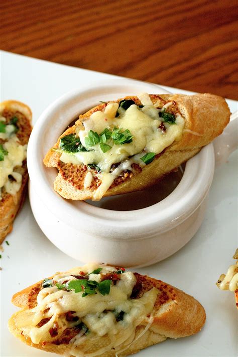 I don't know how it's done in other countries but here in ukraine if you not lifting so hard that your eyes explode it is not considered lifting heavy. French Onion Soup Crostini | The Curvy Carrot