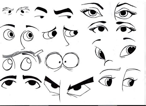 cartoon eyes - Google Search | DRAWING Bits_&_Pieces | Pinterest