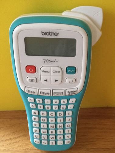 Brother P Touch Pt H103w Handheld Label Printer Fully Functional Tested