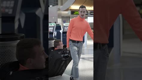 Person In Luggage Crazy Airport Prank TwinsFromRussia Tiktok Shorts