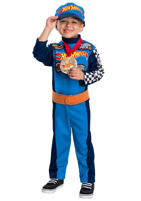 Boys Hot Wheels Race Car Driver Costume