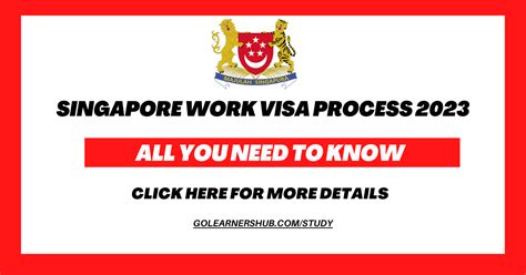 Singapore Work Visa Process 2023
