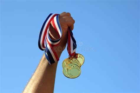 Gold Medal Winner Stock Photo Image Of Photography Olympic 25885876