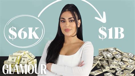 How Huda Kattan Turned 6k Into 1 Billion Glamour Youtube