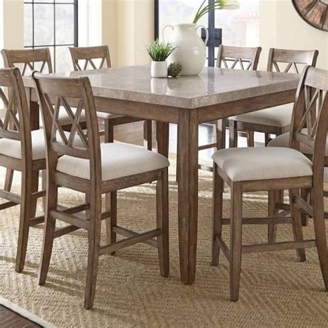 Large Square Dining Table Seats 8 Counter Height Dining Table Dining