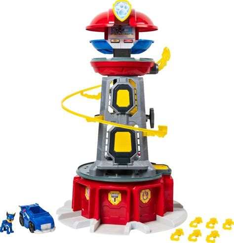 Best Buy Paw Patrol Mighty Pups Mighty Lookout Tower Multicolor
