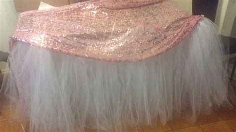 And yes, although my daily uniform isn't usually as girly as this, there's nothing better than dressing a little special sometimes. DIY fluffy no sew tutu table skirt - YouTube