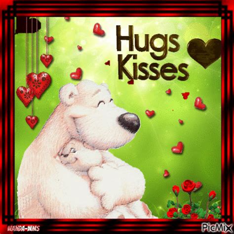 Animated Hugs And Kisses 