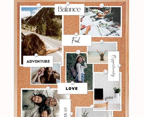 Printable Vision Board Words 2024 Vision Board Printable Etsy