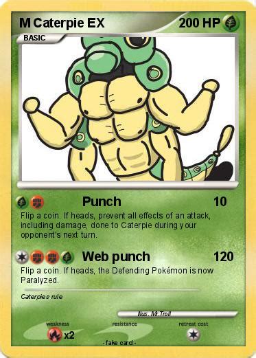 Read about caterpie in pokemon sword and shield: Pokémon M Caterpie EX - Punch - My Pokemon Card