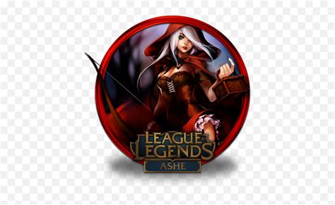 Red Ashe Icon League Of Legends Gold Border Iconset Fazie69 Overwatch