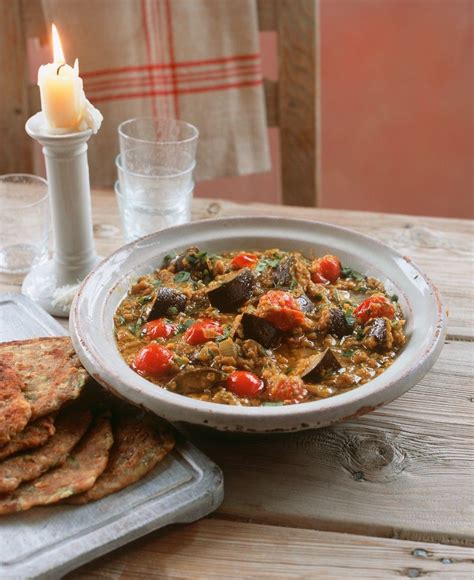 Indian Lentil Stew With Eggplant Recipe Eat Smarter Usa
