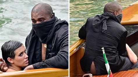 kanye west caught in nsfw moment during boat ride with ‘wife bianca censori daily telegraph