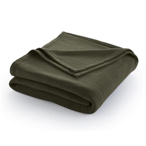 Westpoint Home Martex Super Soft Fleece Blanket Basil 108 In X 90 In 222 Lb In The Blankets