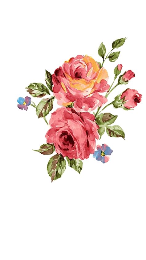 Flores Wallpaper De Iphone Rosa Papel De Parede Floral