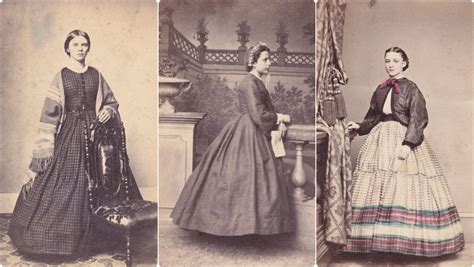 30 Elegant Photos Show The 1860s Womens Dress Styles Vintage News Daily