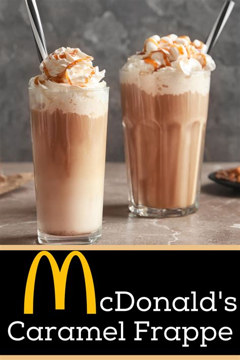 lucky for you we ve got the copycat recipe you asked for mcdonald s caramel frappe made