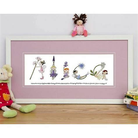 Fairy Name Personalised Print From £3500